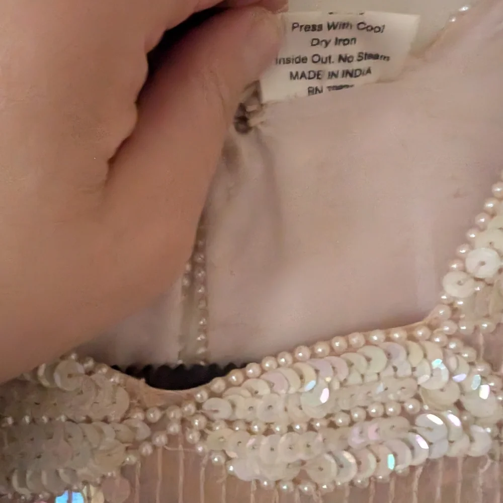 Stenay‎ Vintage 80s Glam Pink Sequin Two Piece Top Skirt Set Size Medium - Picture 4 of 16